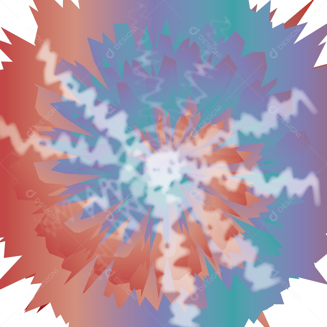 Formas Dinâmicas Ilustração Vetor EPS