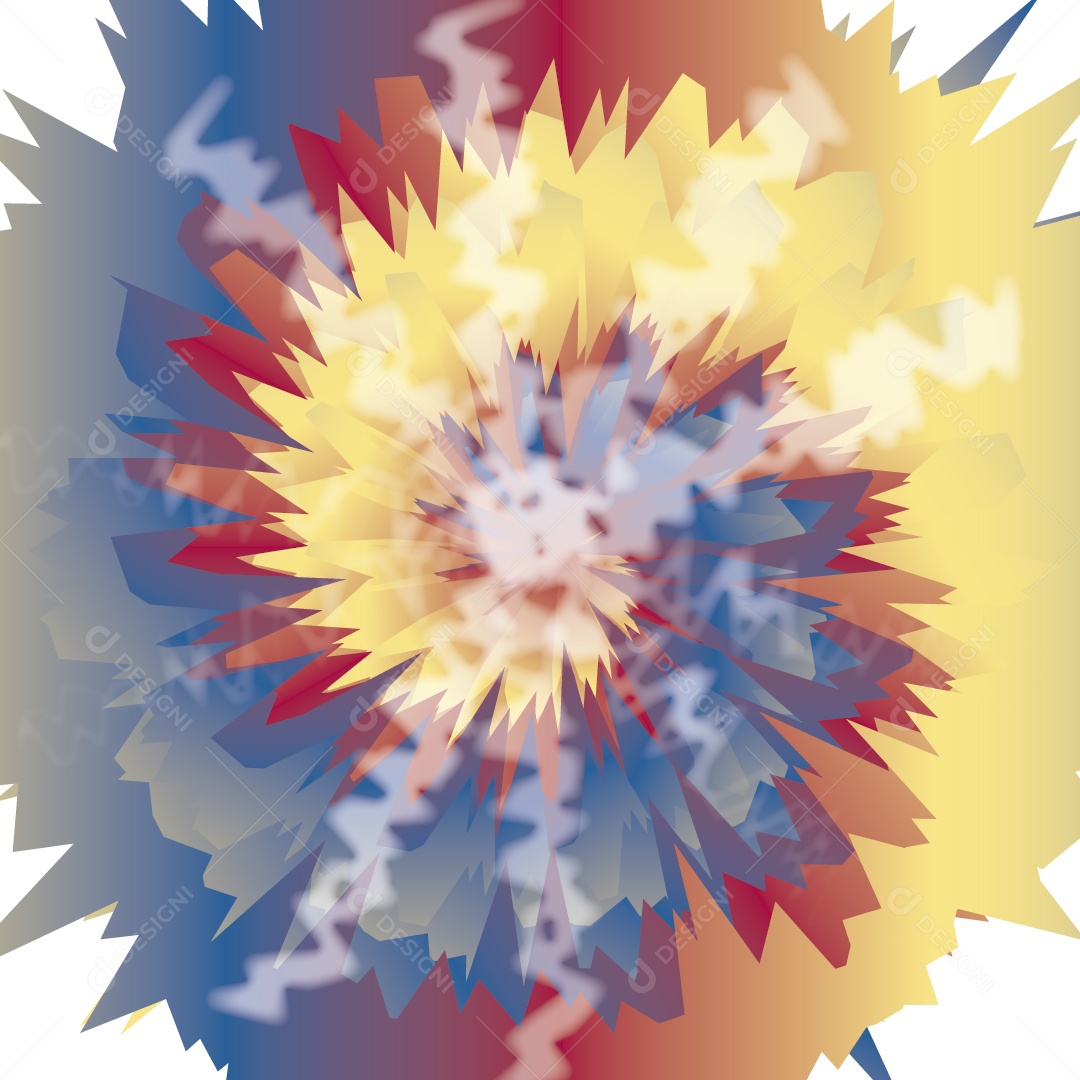 Formas Dinâmicas Ilustração Vetor EPS