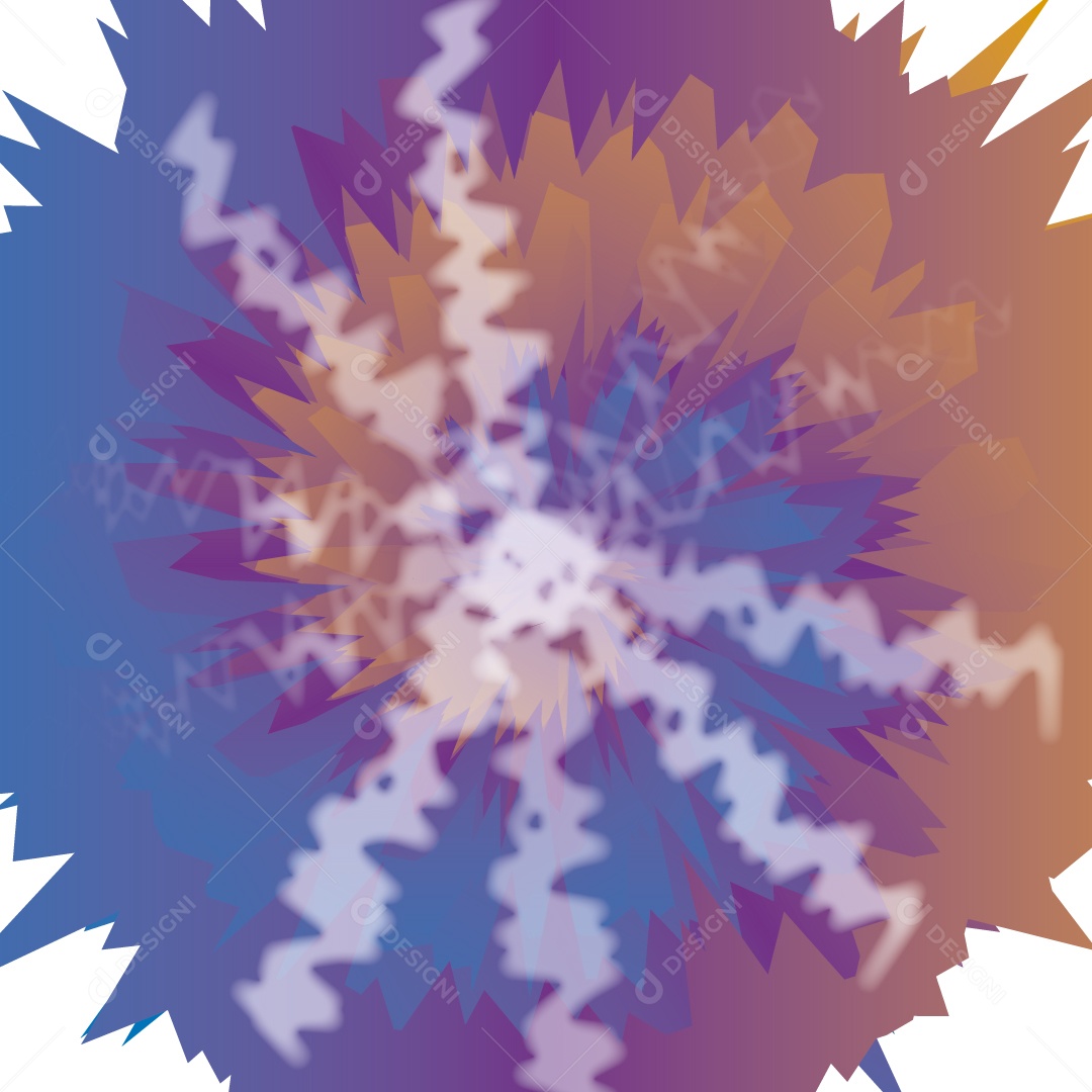 Formas Dinâmicas Ilustração Vetor EPS