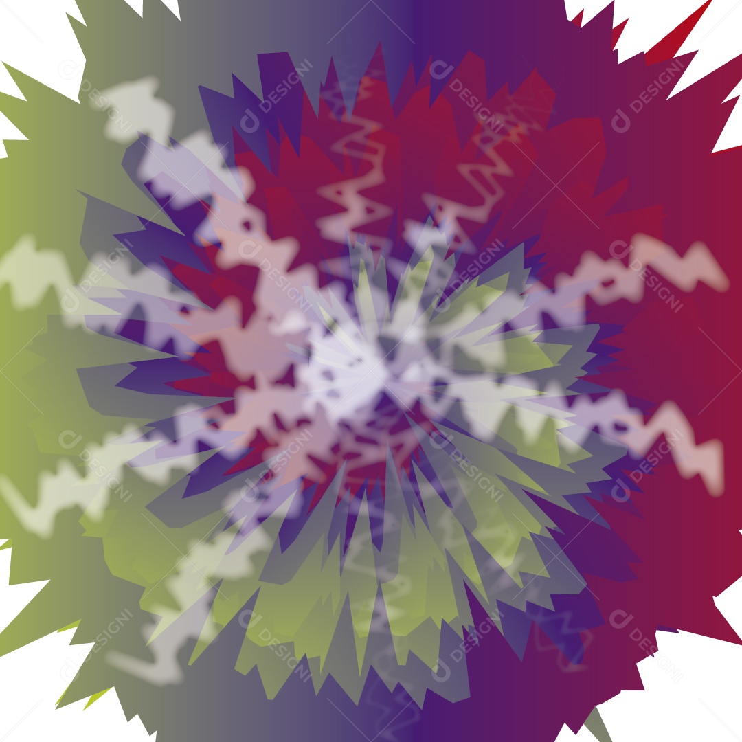 Formas Dinâmicas Ilustração Vetor EPS