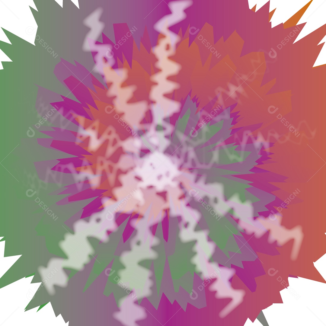 Formas Dinâmicas Ilustração Vetor EPS