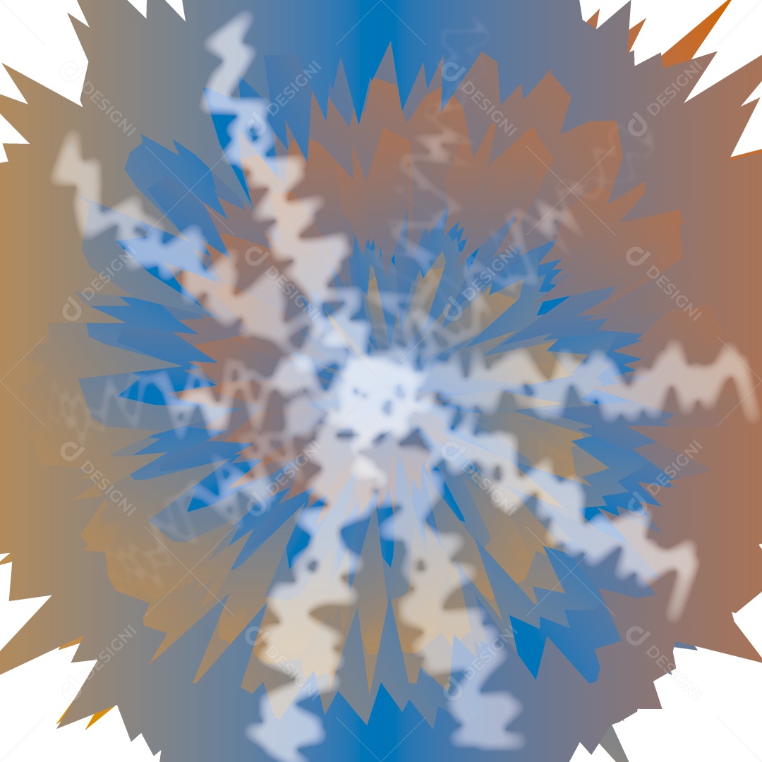 Formas Dinâmicas Ilustração Vetor EPS