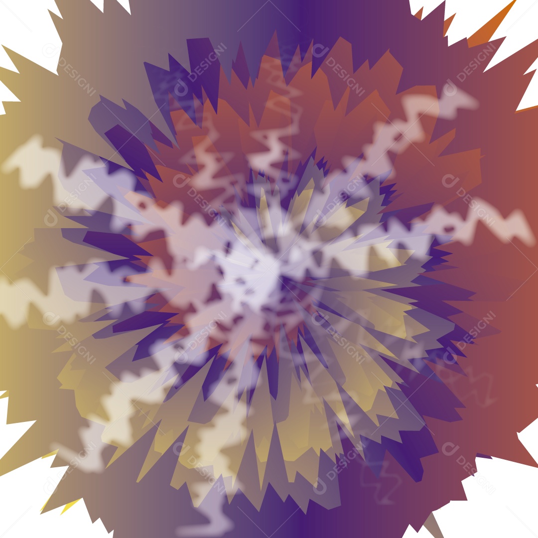 Formas Dinâmicas Ilustração Vetor EPS