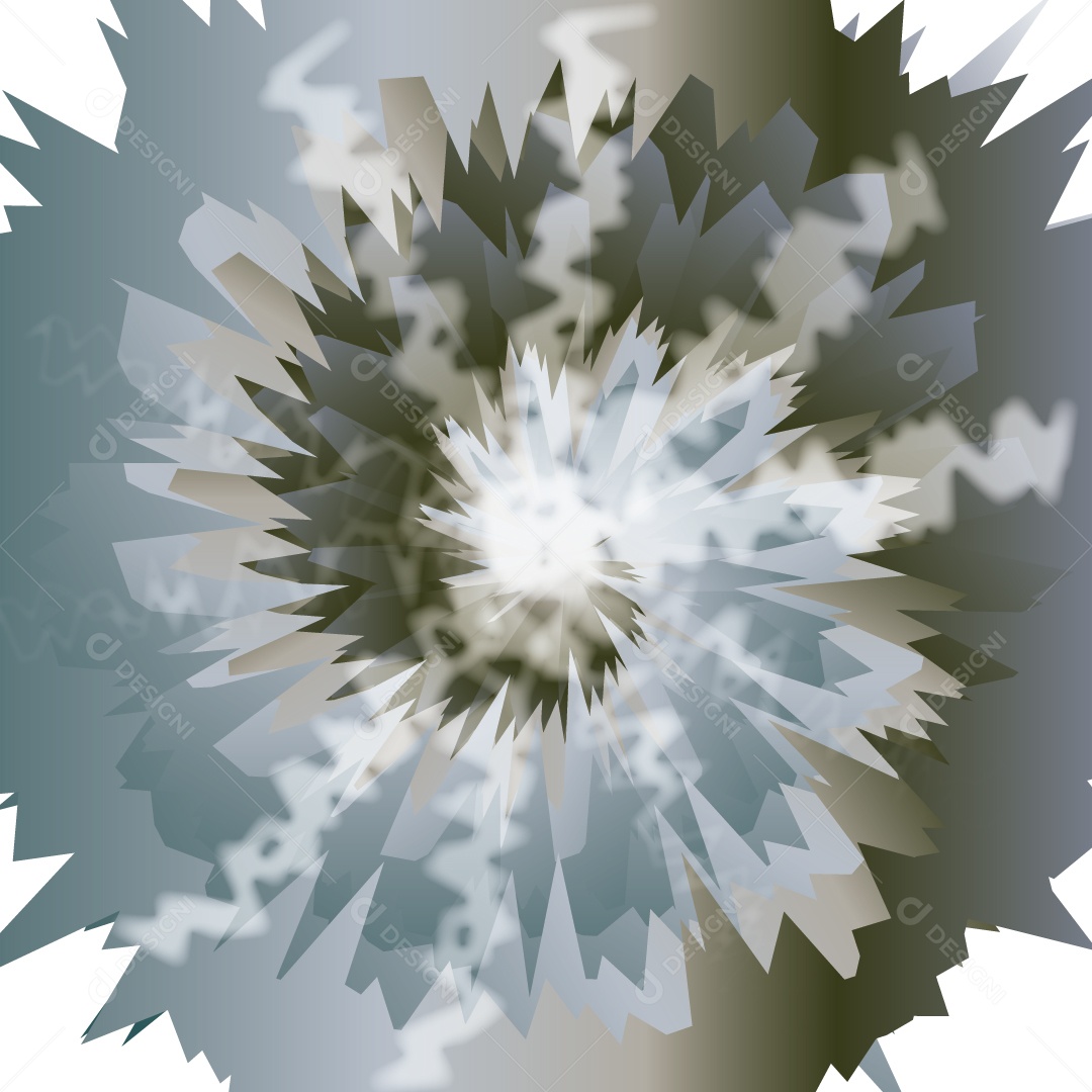 Formas Dinâmicas Ilustração Vetor EPS