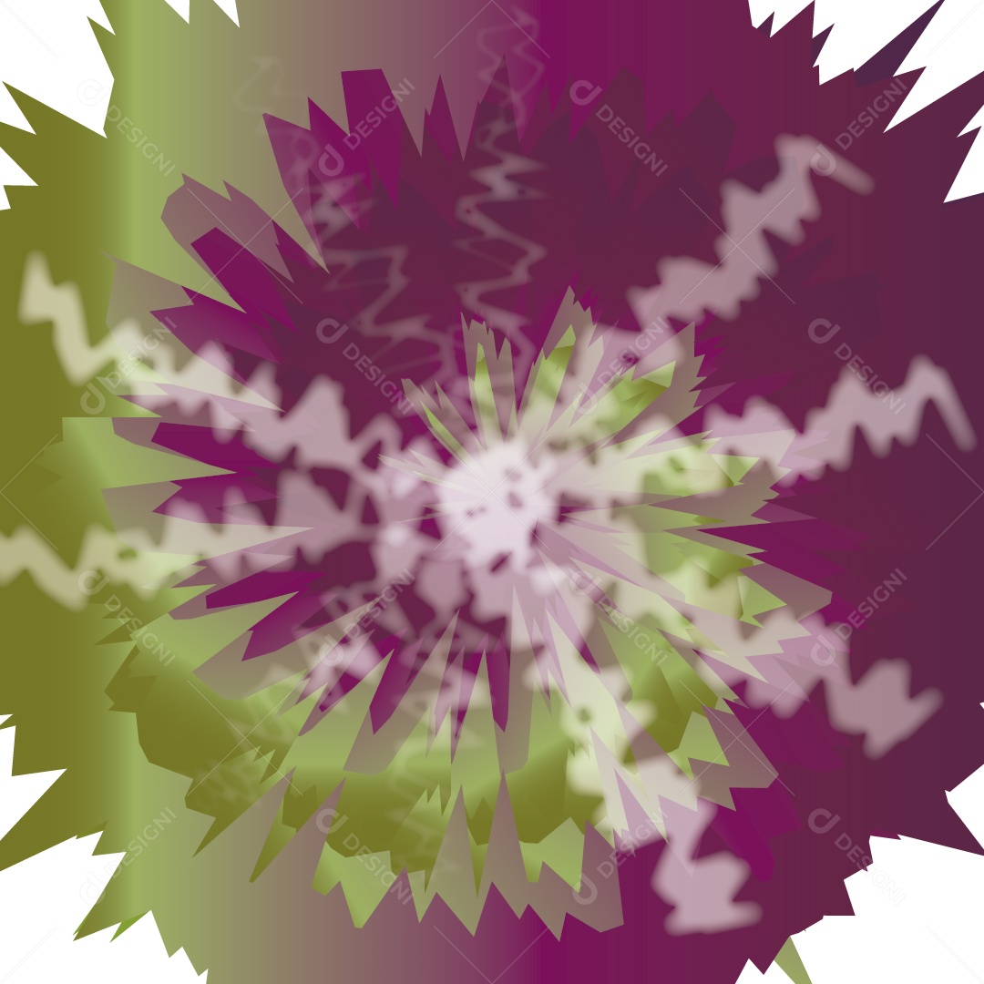 Formas Dinâmicas Ilustração Vetor EPS