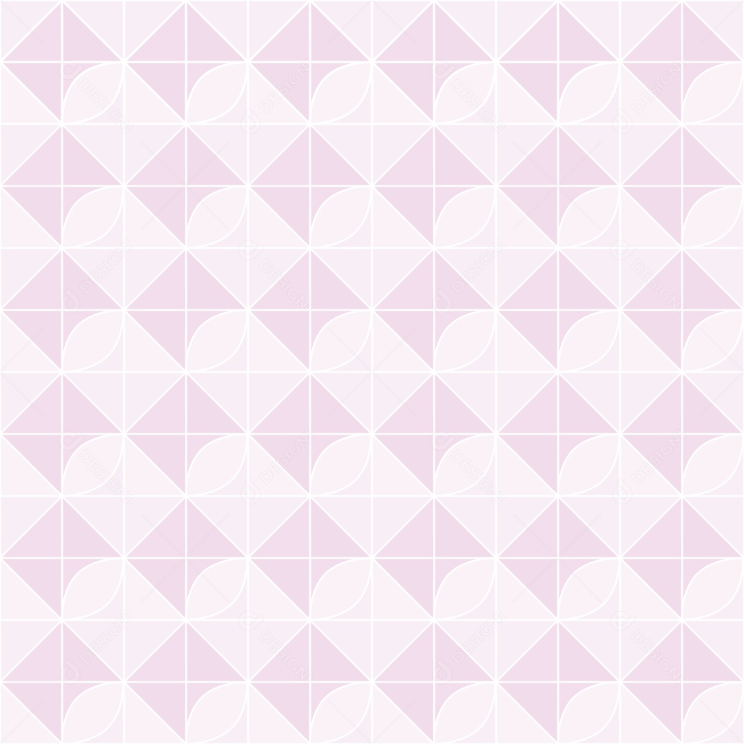 Padrão de Mosaico Geométrico Ilustração Vetor EPS