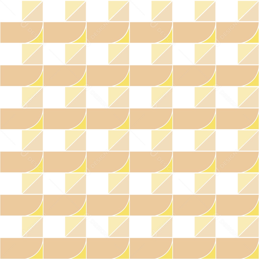 Padrão de Mosaico Geométrico Ilustração Vetor EPS