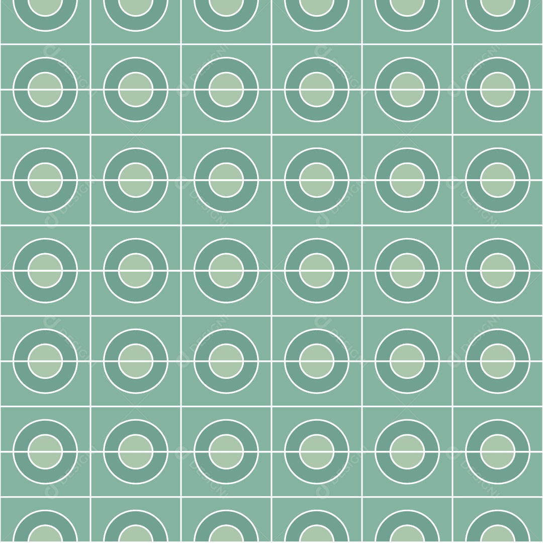 Padrão de Mosaico Geométrico Ilustração Vetor EPS