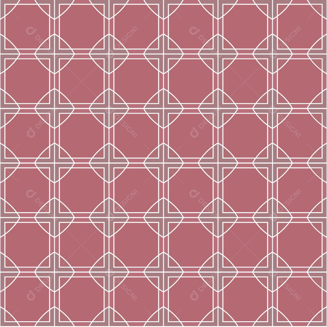 Padrão de Mosaico Geométrico Ilustração Vetor EPS