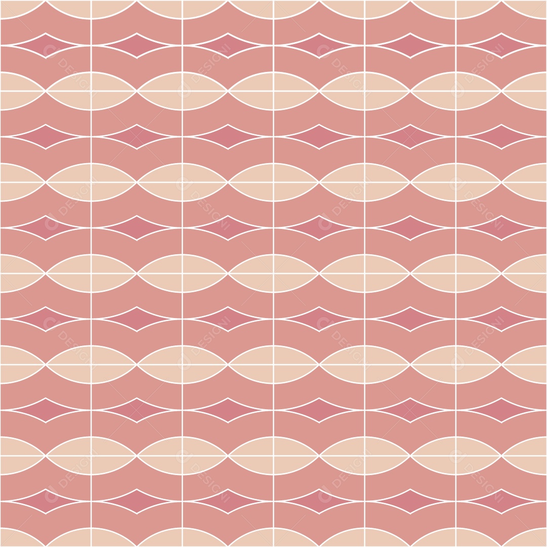 Padrão de Mosaico Geométrico Ilustração Vetor EPS