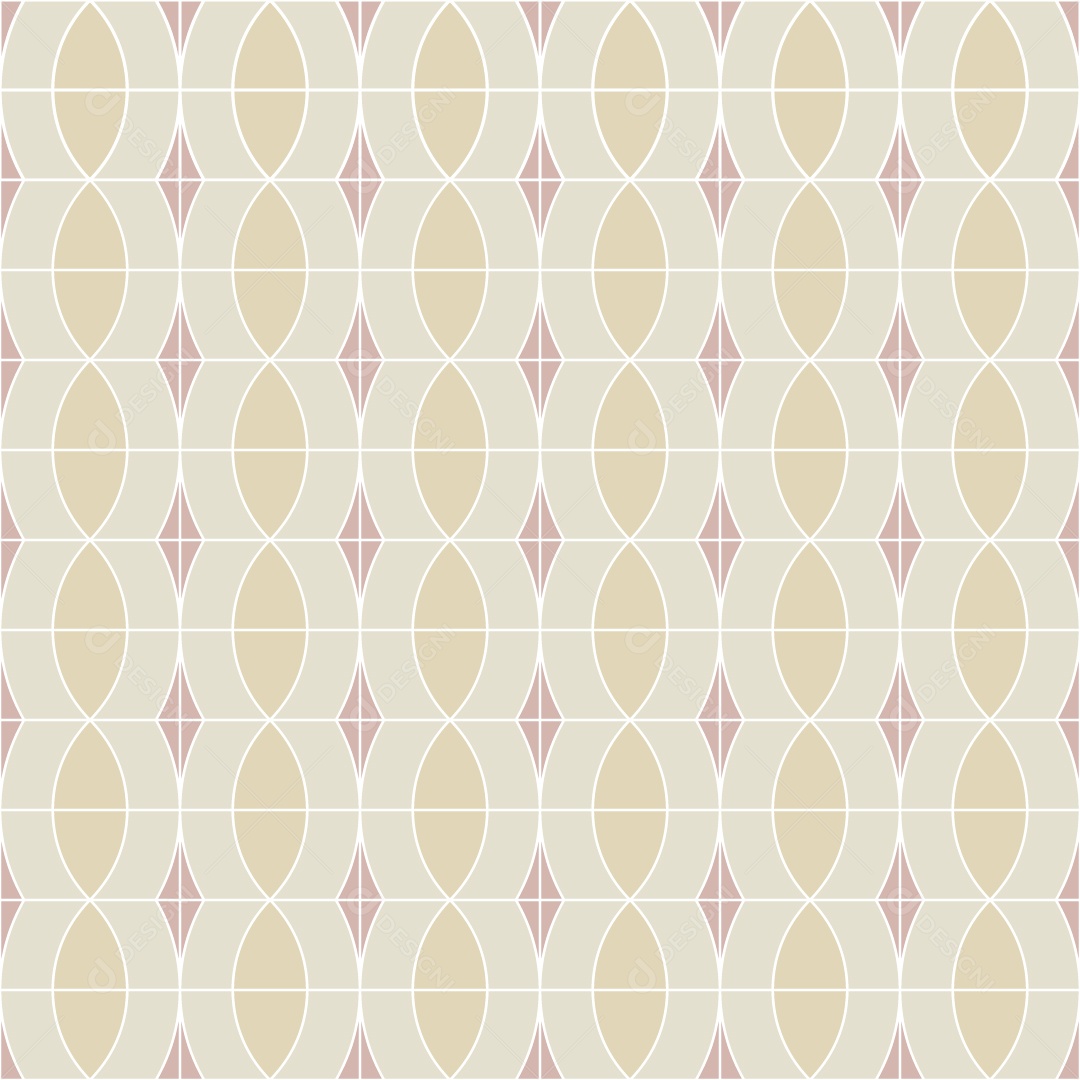 Padrão de Mosaico Geométrico Ilustração Vetor EPS