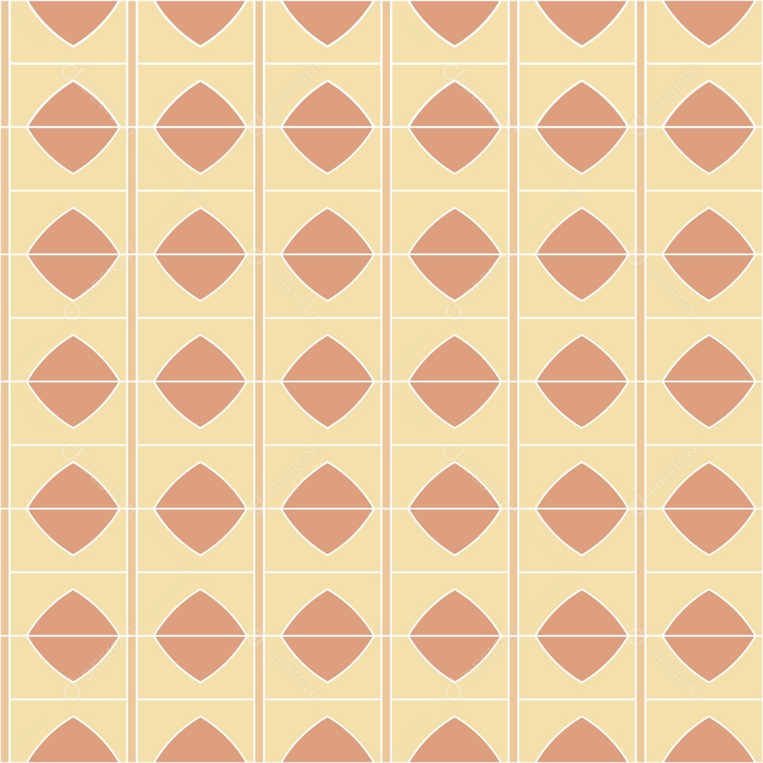 Padrão de Mosaico Geométrico Ilustração Vetor EPS