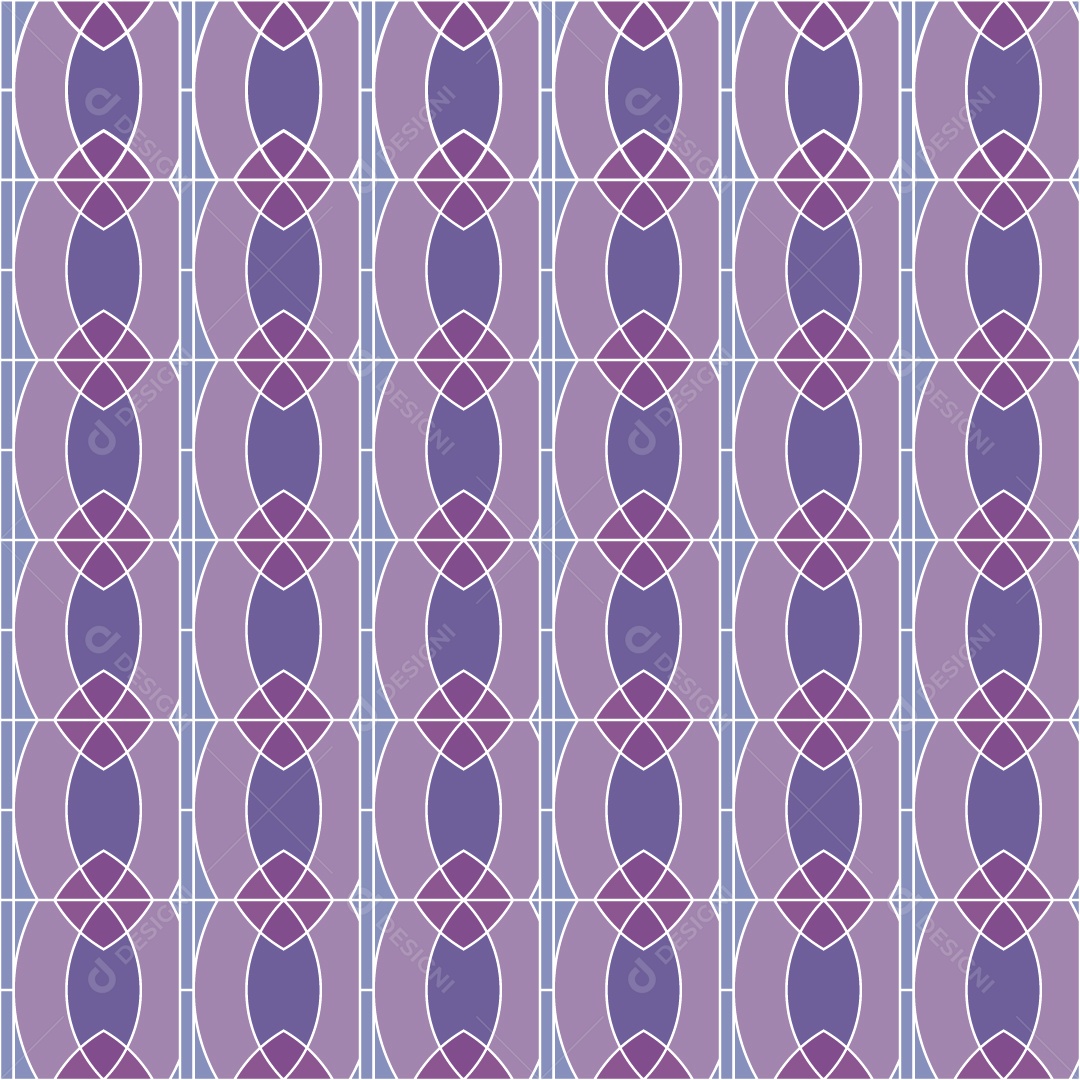 Padrão de Mosaico Geométrico Ilustração Vetor EPS