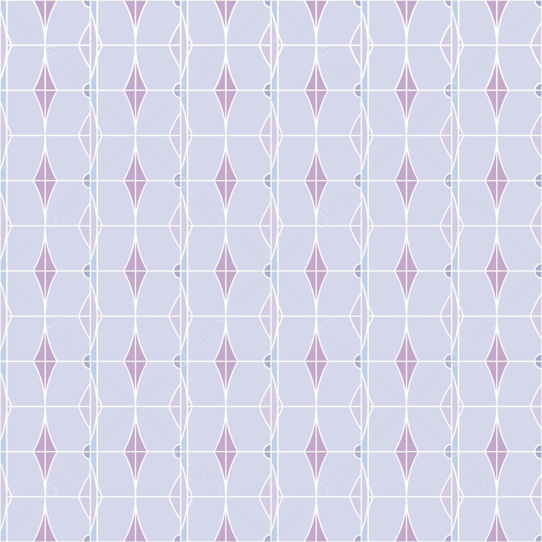 Padrão de Mosaico Geométrico Ilustração Vetor EPS