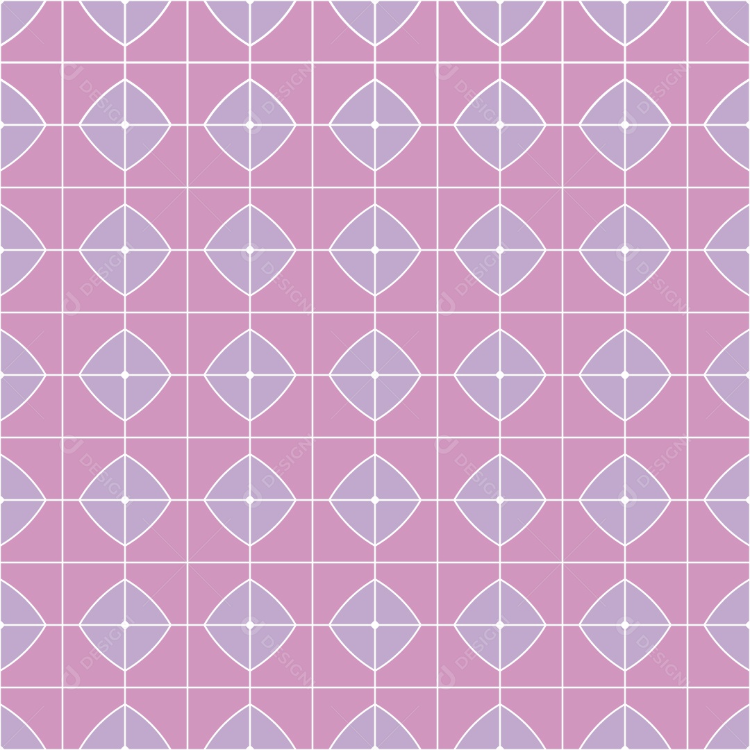 Padrão de Mosaico Geométrico Ilustração Vetor EPS