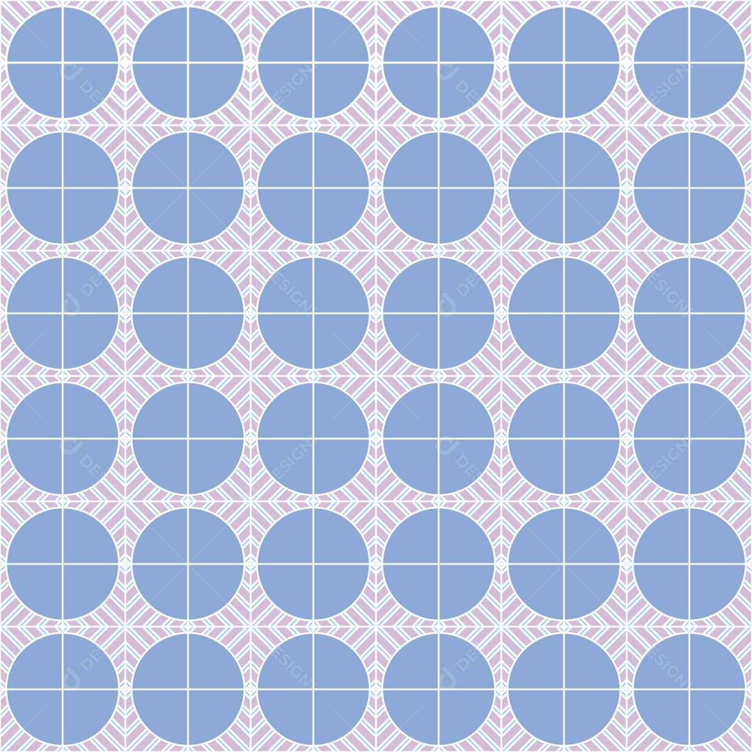 Padrão de Mosaico Geométrico Ilustração Vetor EPS