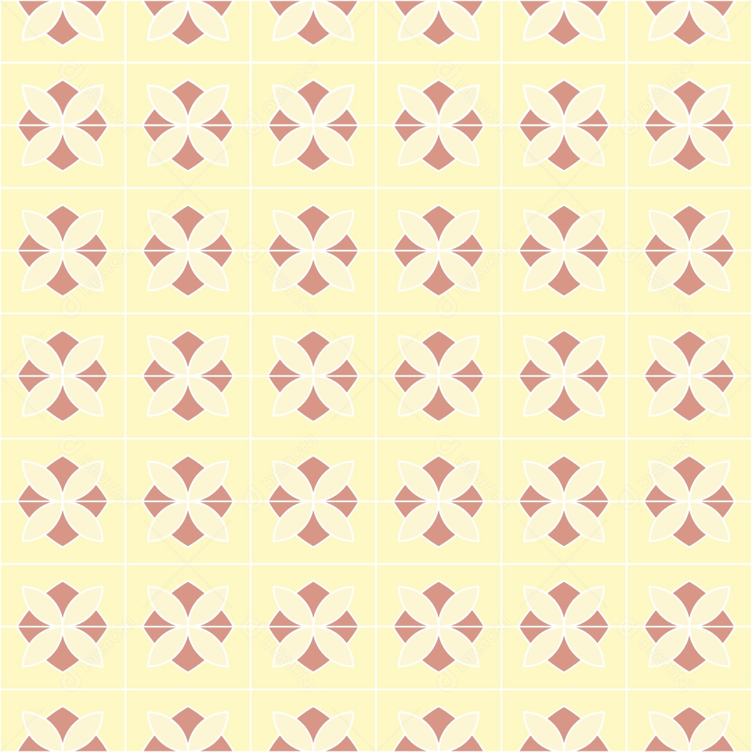 Padrão de Mosaico Geométrico Ilustração Vetor EPS