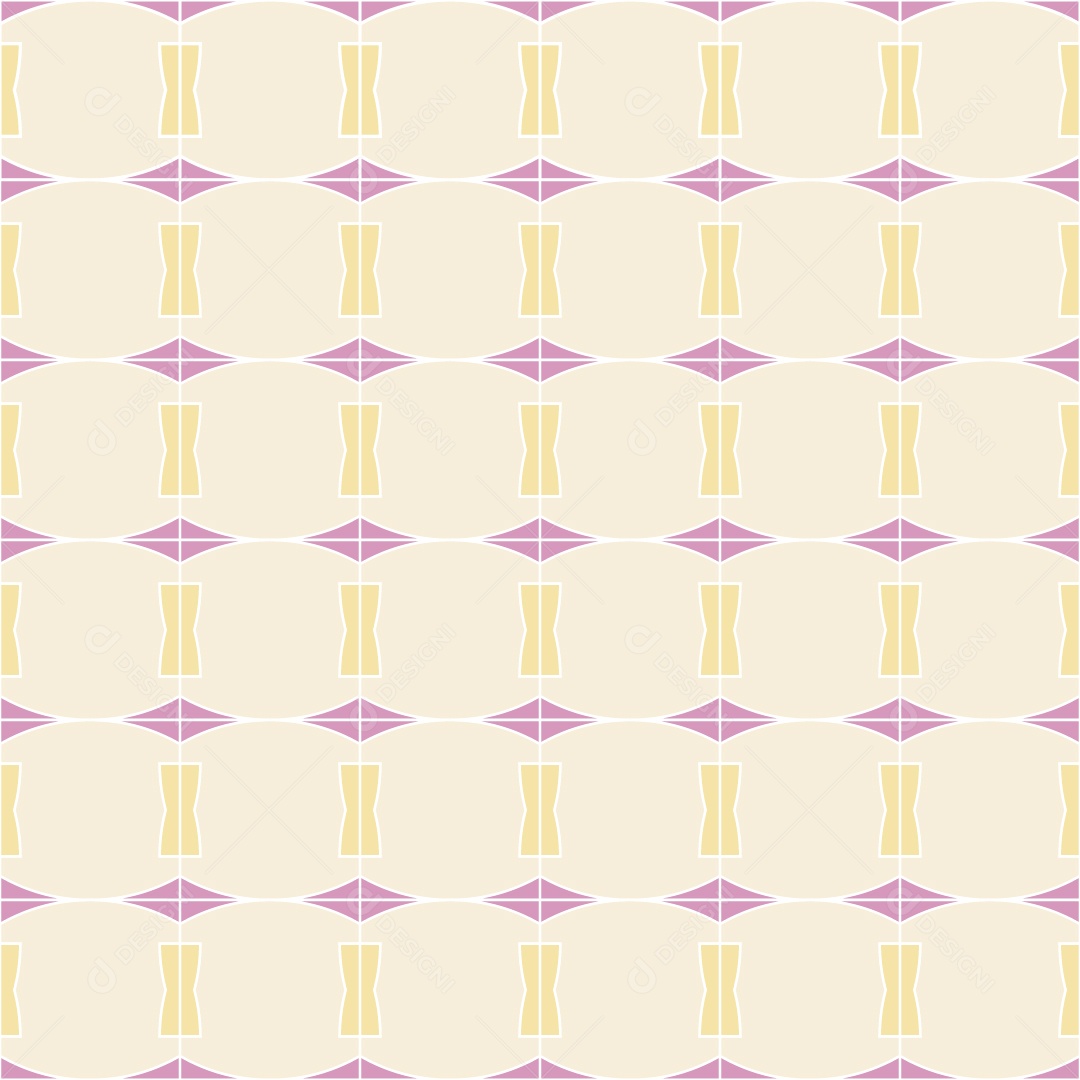 Padrão de Mosaico Geométrico Ilustração Vetor EPS