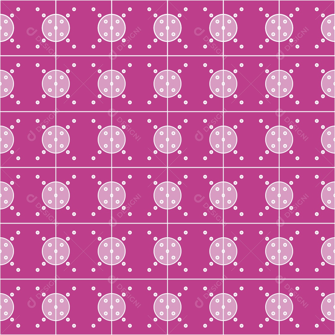 Padrão de Mosaico Geométrico Ilustração Vetor EPS