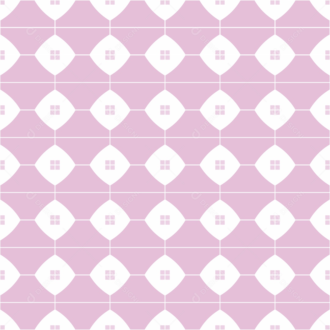 Padrão de Mosaico Geométrico Ilustração Vetor EPS