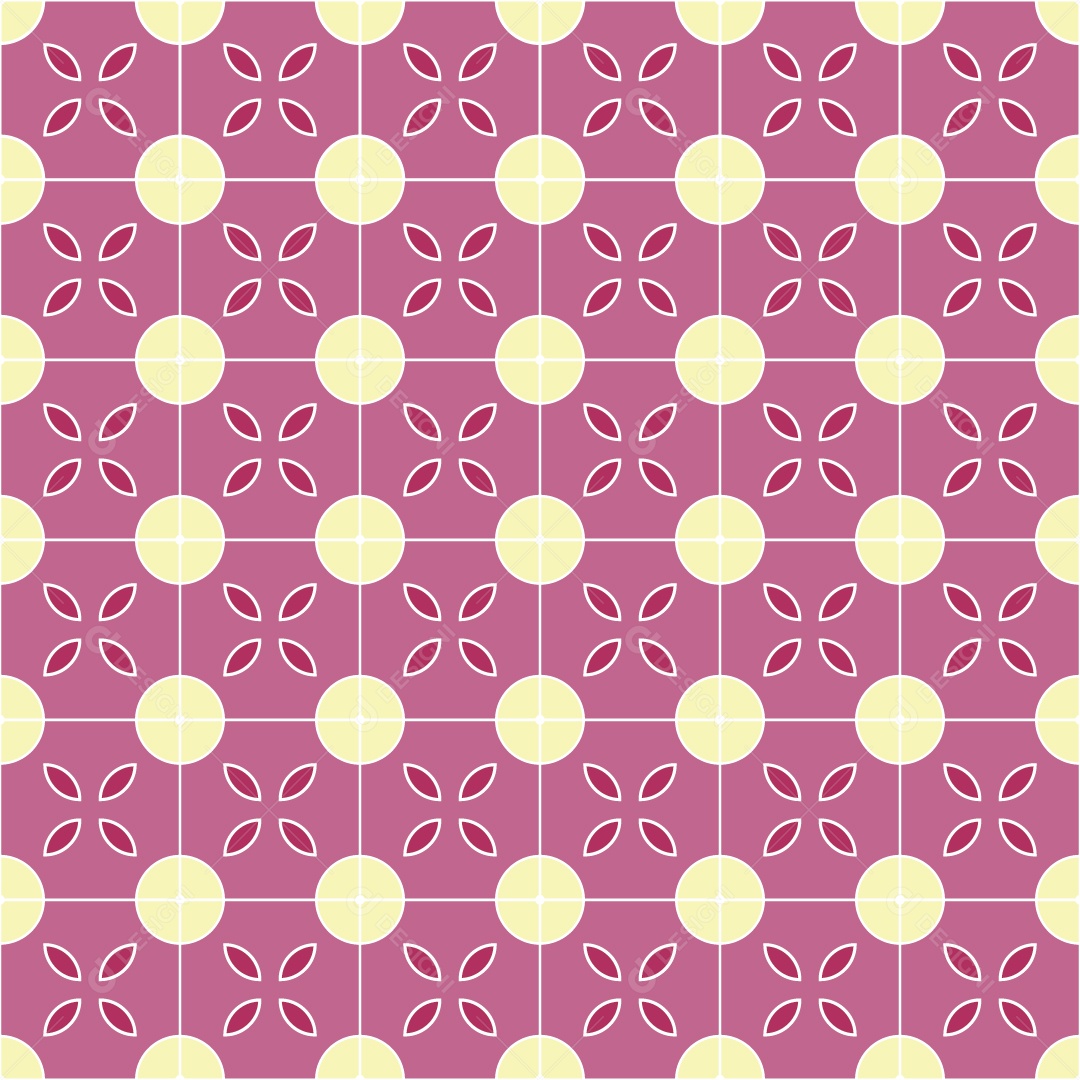 Padrão de Mosaico Geométrico Ilustração Vetor EPS