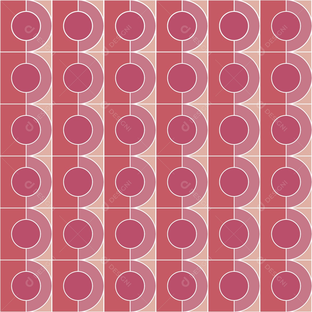 Padrão de Mosaico Geométrico Ilustração Vetor EPS