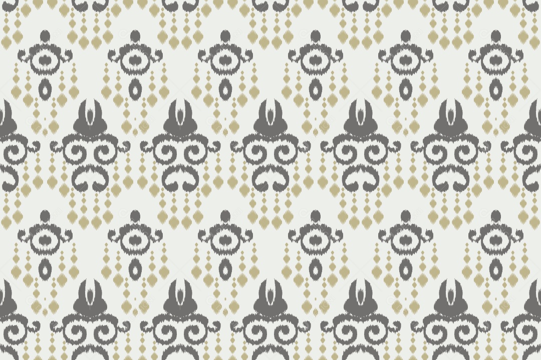 Padrão Tribal Tradicional Ilustração Vetor EPS