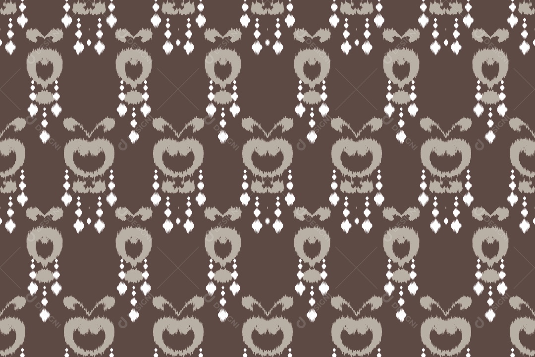 Padrão Tribal Tradicional Ilustração Vetor EPS