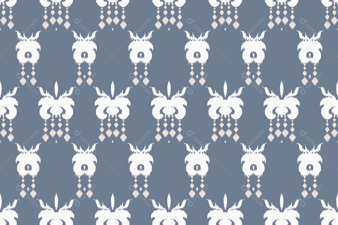 Padrão Tribal Tradicional Ilustração Vetor EPS