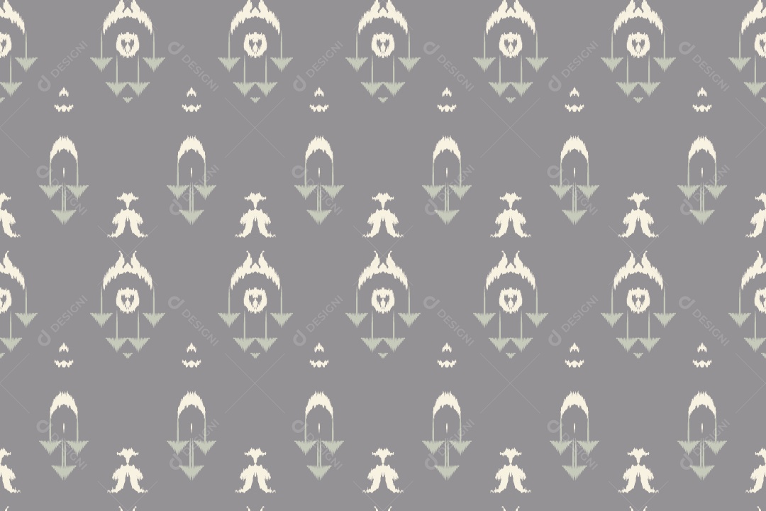 Padrão Tribal Tradicional Ilustração Vetor EPS