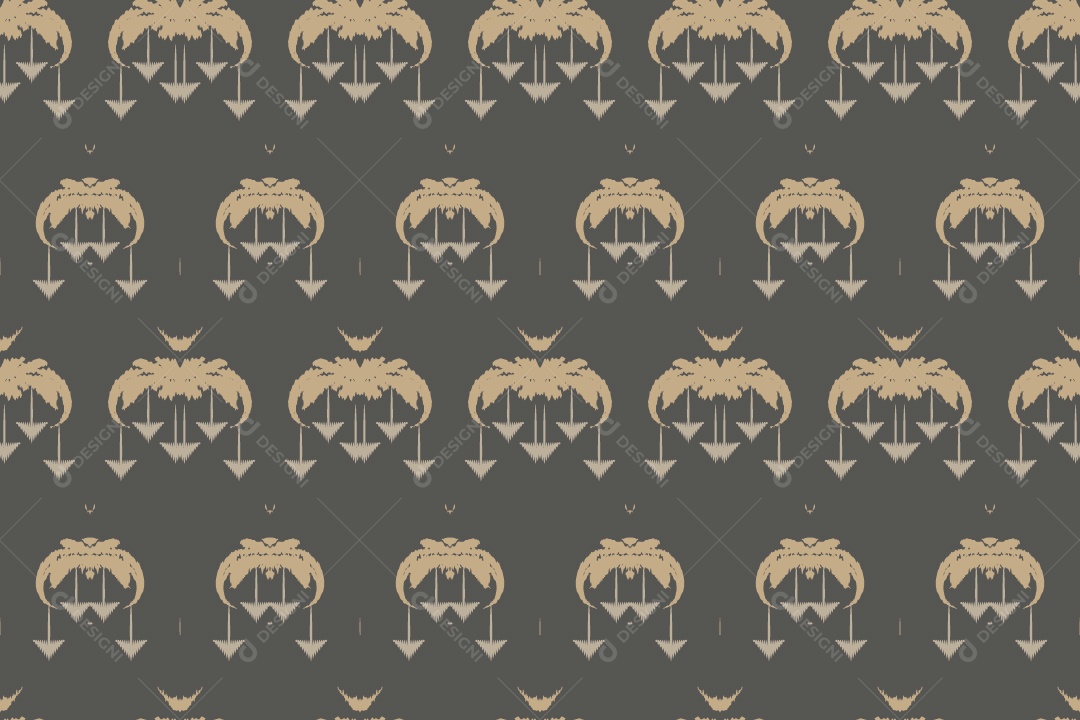 Padrão Tribal Tradicional Ilustração Vetor EPS