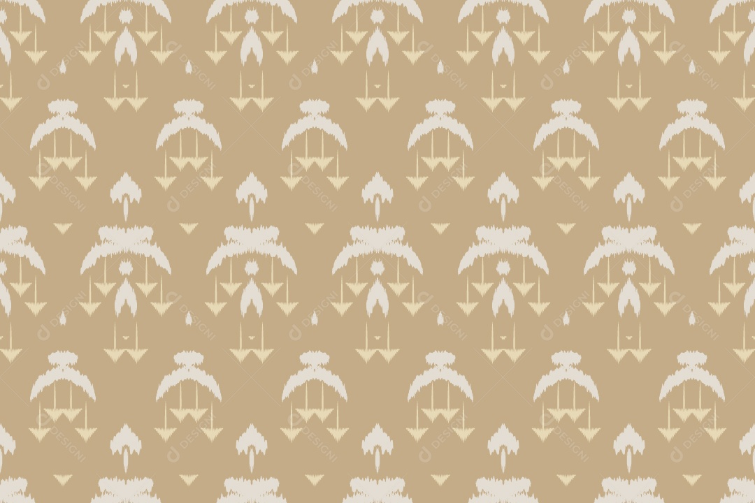 Padrão Tribal Tradicional Ilustração Vetor EPS