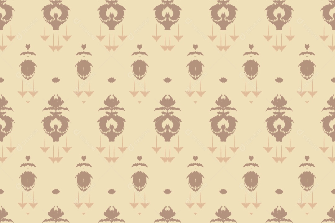 Padrão Tribal Tradicional Ilustração Vetor EPS