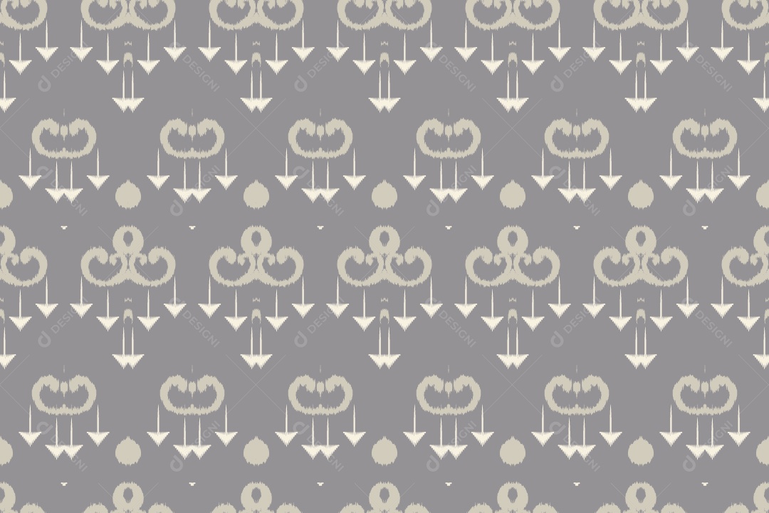 Padrão Tribal Tradicional Ilustração Vetor EPS