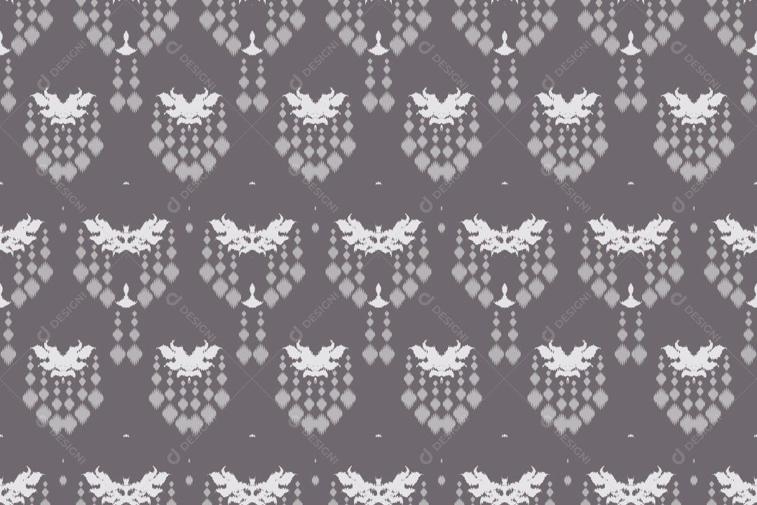 Padrão Tribal Tradicional Ilustração Vetor EPS