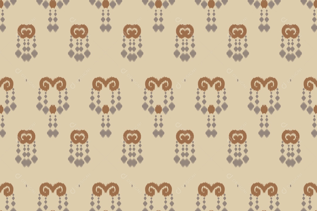 Padrão Tribal Tradicional Ilustração Vetor EPS