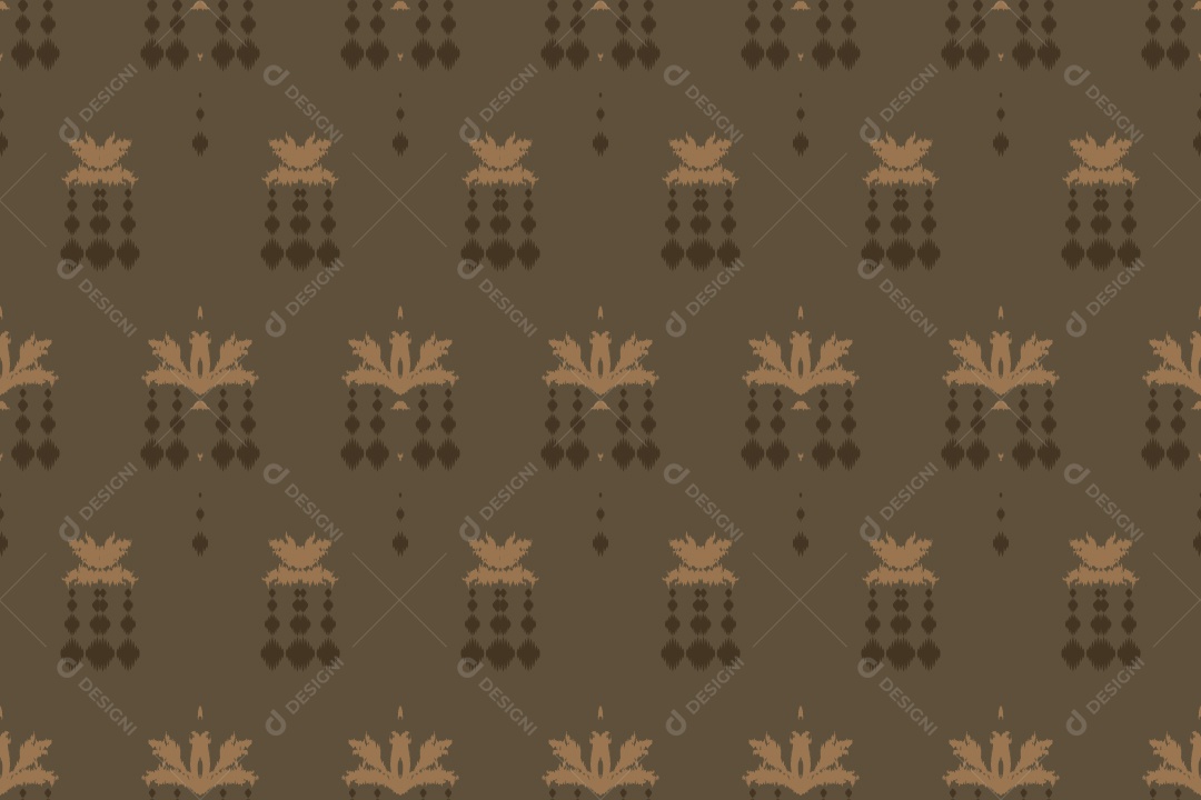 Padrão Tribal Tradicional Ilustração Vetor EPS