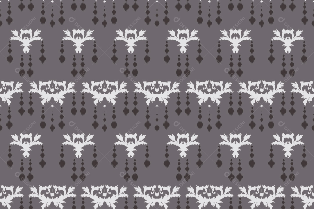 Padrão Tribal Tradicional Ilustração Vetor EPS