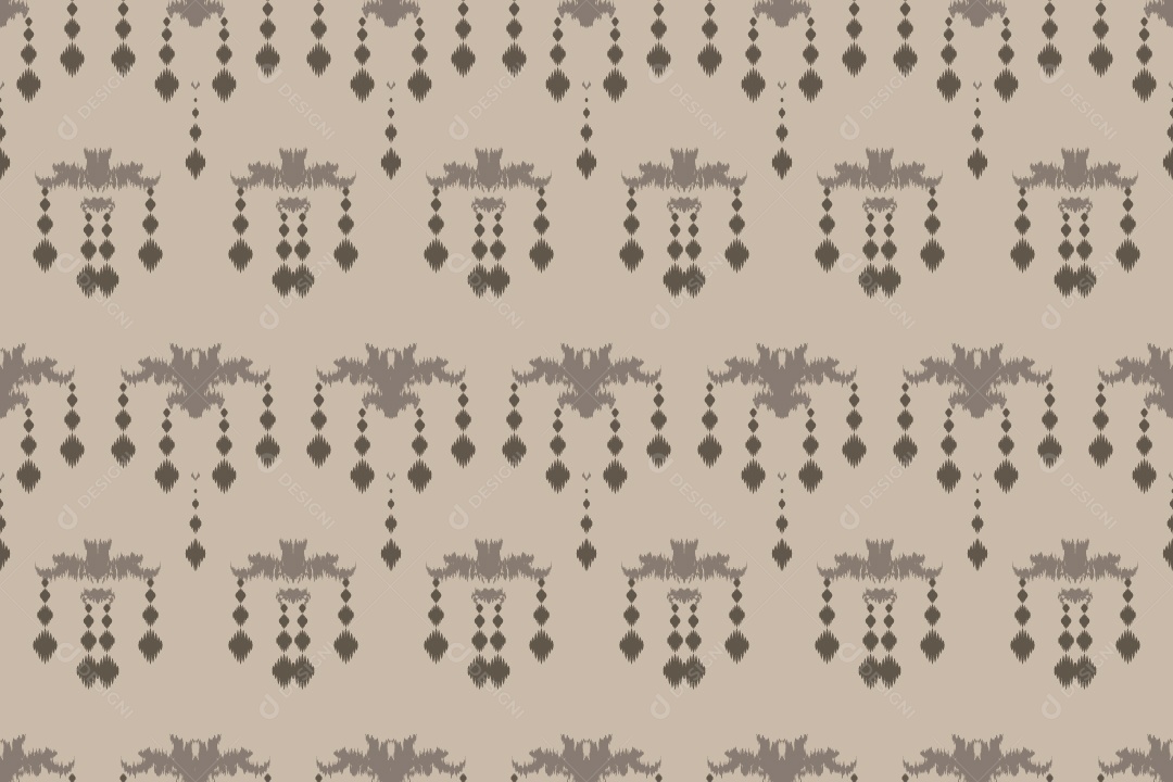 Padrão Tribal Tradicional Ilustração Vetor EPS