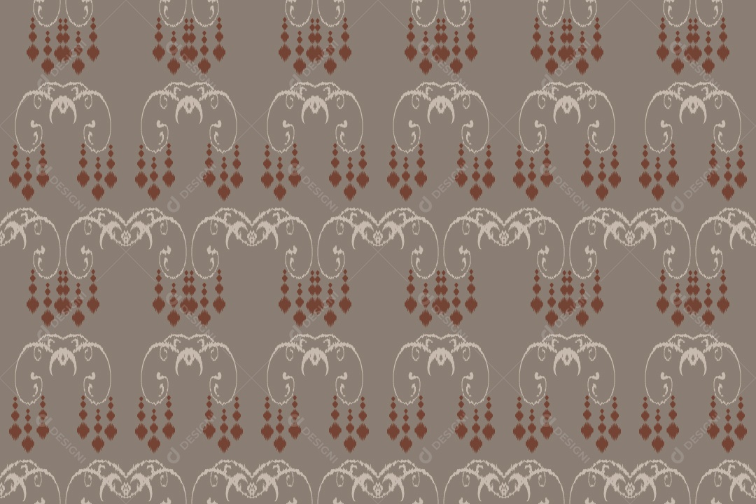 Padrão Tribal Tradicional Ilustração Vetor EPS