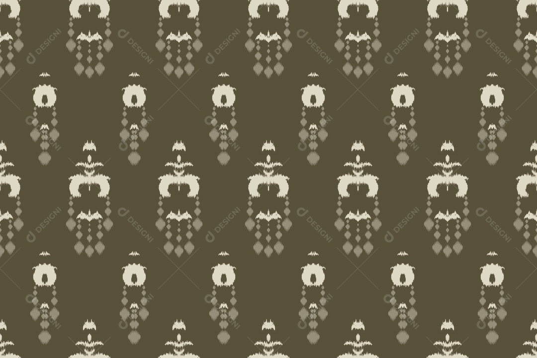 Padrão Tribal Tradicional Ilustração Vetor EPS