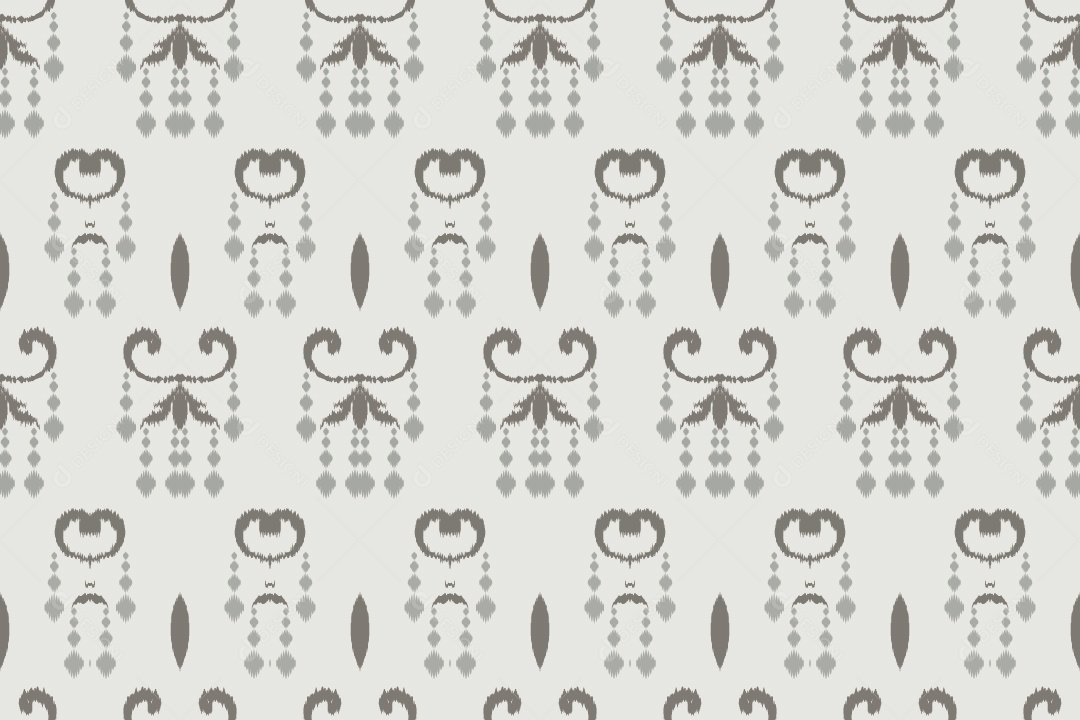 Padrão Tribal Tradicional Ilustração Vetor EPS