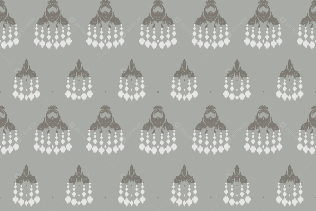 Padrão Tribal Tradicional Ilustração Vetor EPS