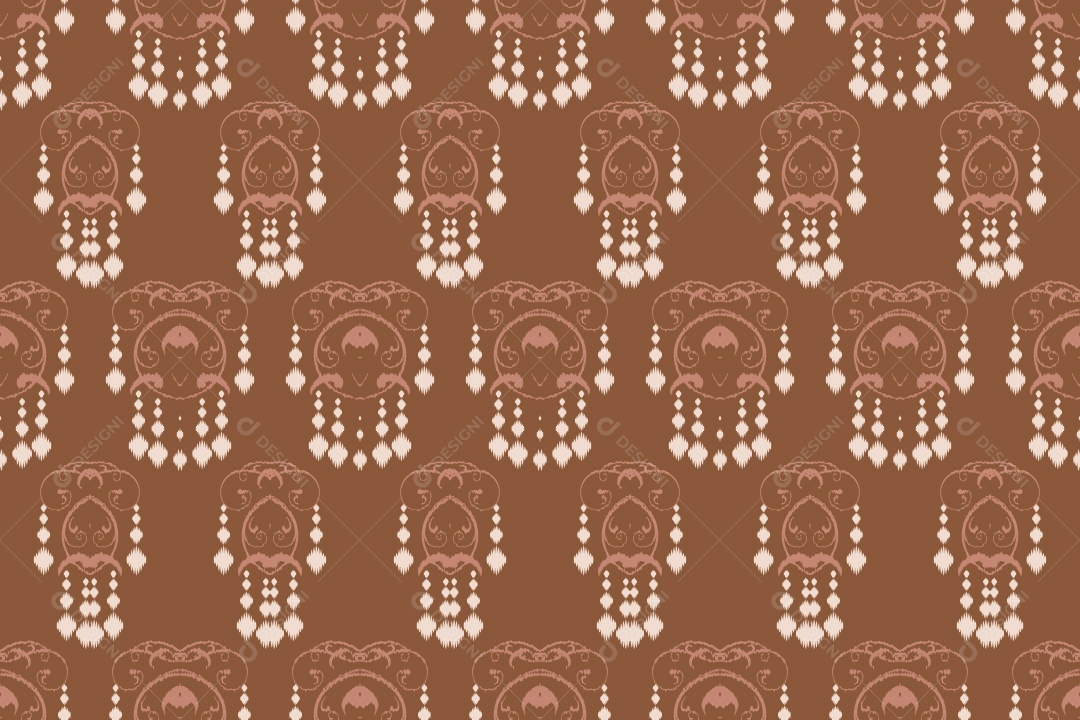 Padrão Tribal Tradicional Ilustração Vetor EPS