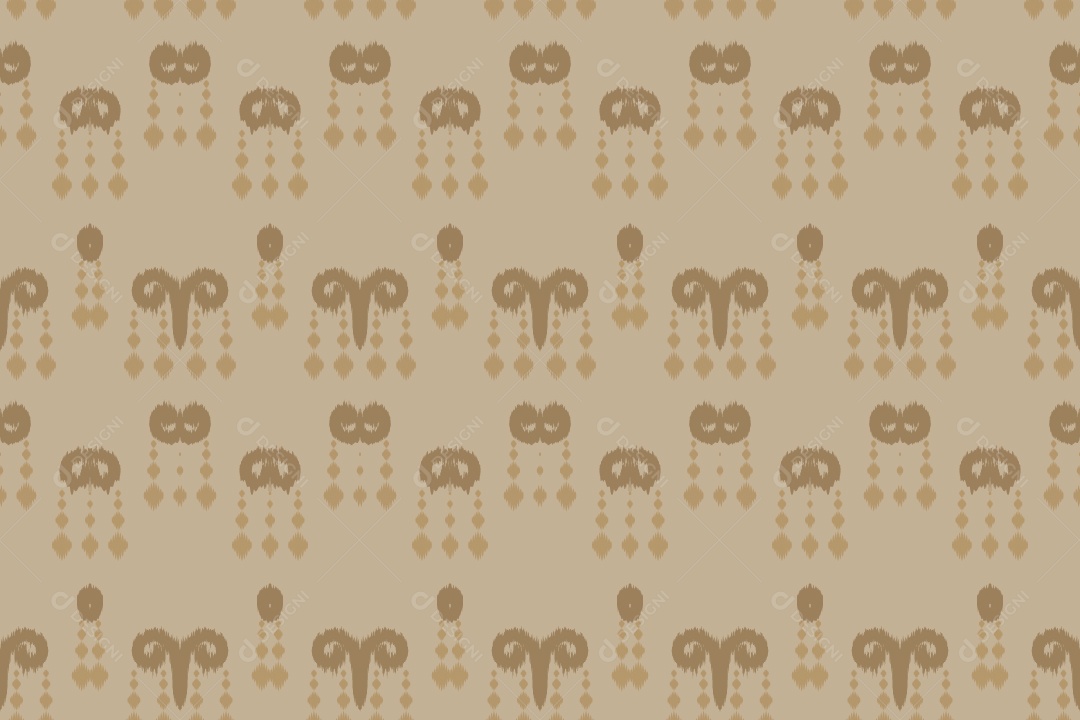 Padrão Tribal Tradicional Ilustração Vetor EPS