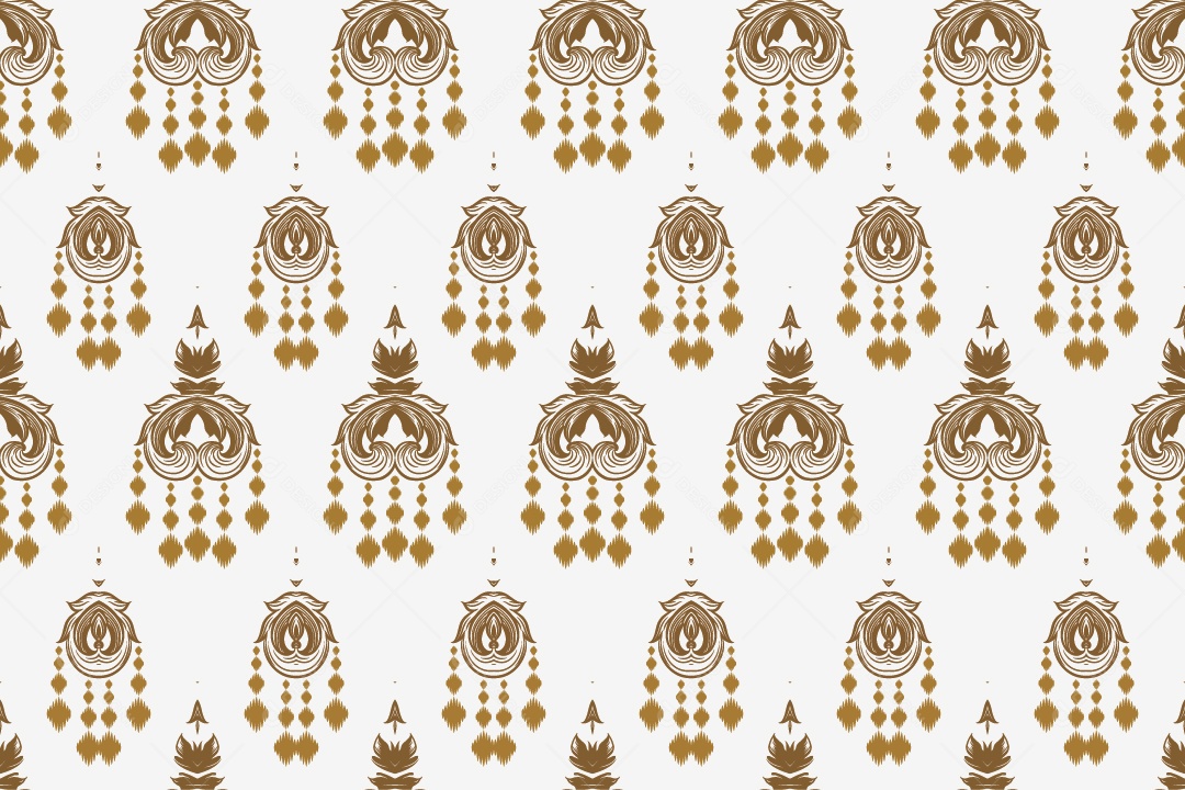 Padrão Tribal Tradicional Ilustração Vetor EPS