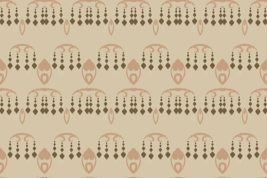 Padrão Tribal Tradicional Ilustração Vetor EPS