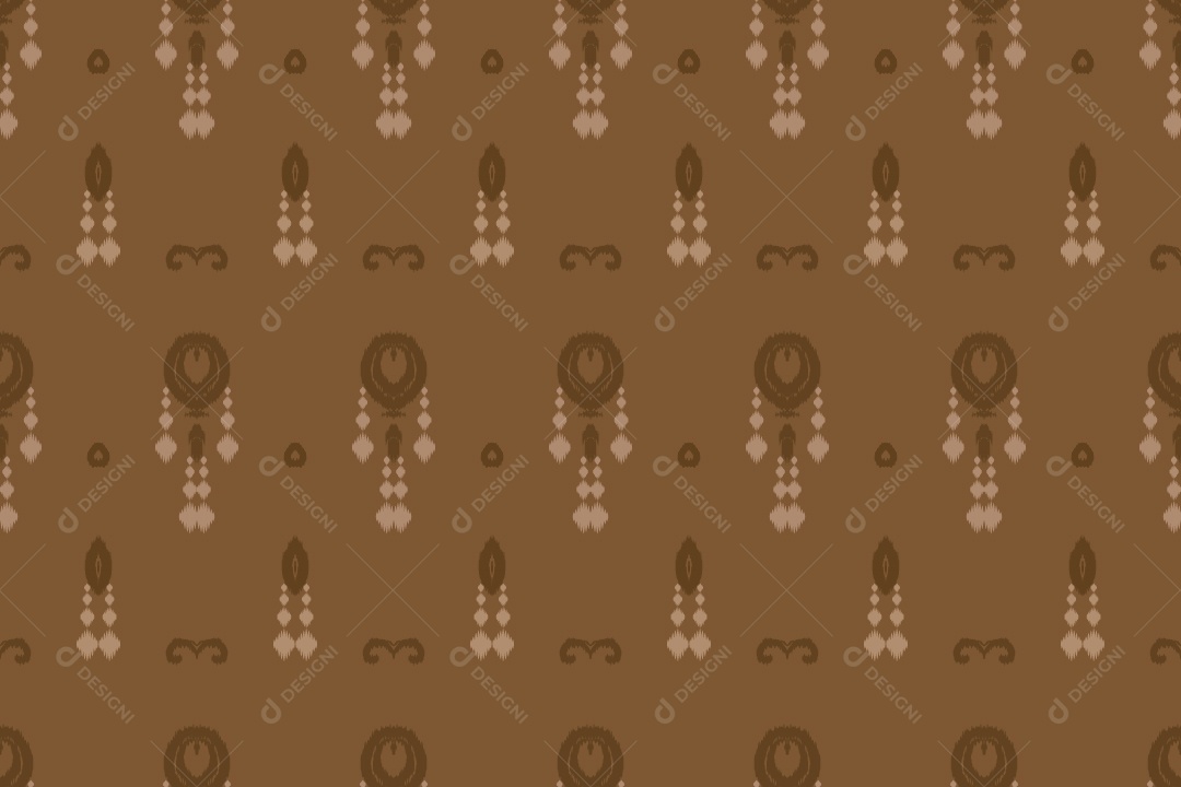 Padrão Tribal Tradicional Ilustração Vetor EPS