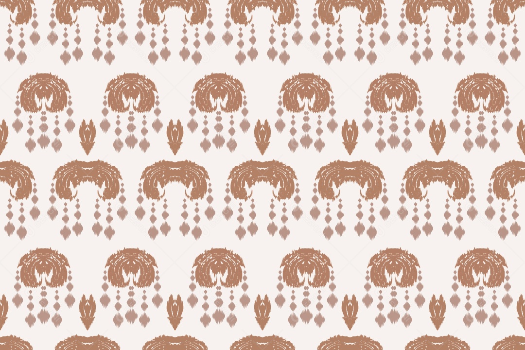 Padrão Tribal Tradicional Ilustração Vetor EPS