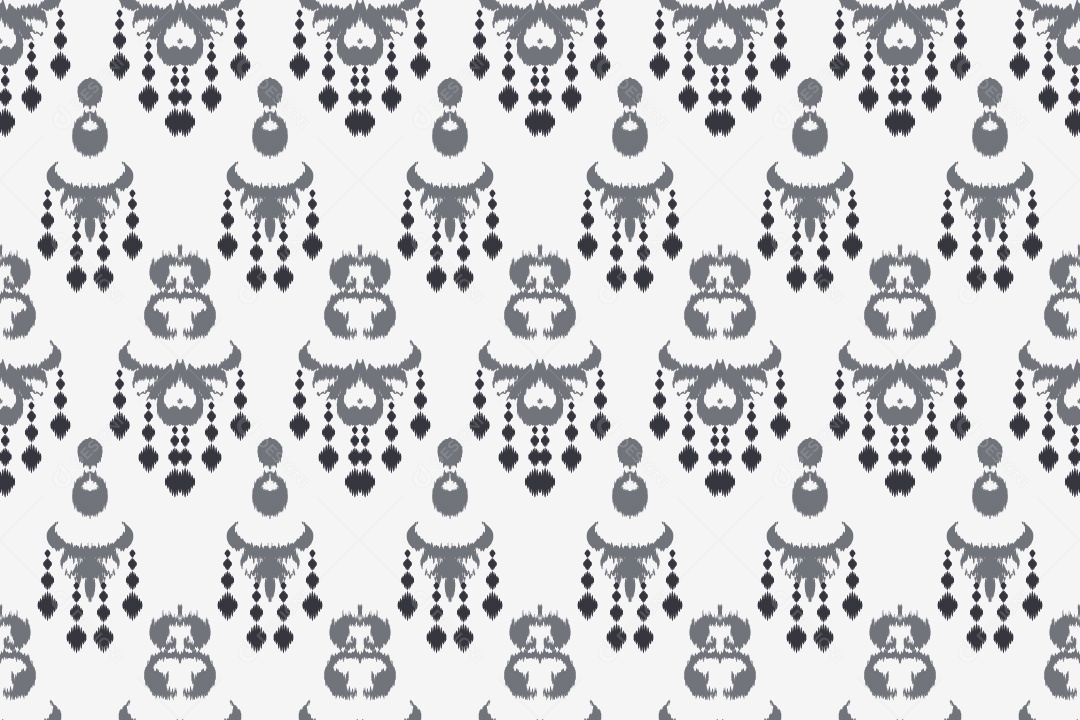 Padrão Tribal Tradicional Ilustração Vetor EPS